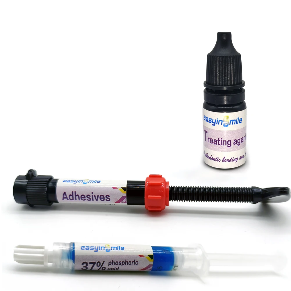 Easyinsmile Dental Adhesive Bonding Orthodontic Brackets Bonding Kit LED Cured Dentist Material Invisible Attachments Glue
Easyinsmile Dental Adhesive Bonding Orthodontic Brackets Bonding Kit LED Cured Dentist Material Invisible Attachments Glue