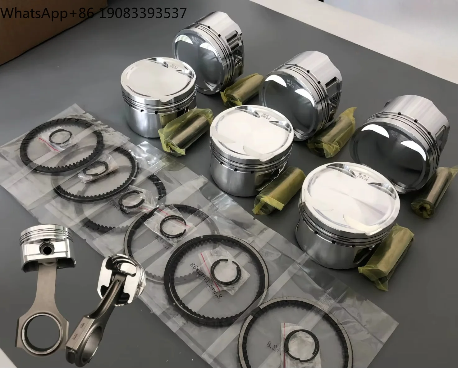 Performance Forged SAE Steel Connecting Rod and 4032 Piston Set for Toyota 2JZ-GTE Twin Turbo 2JZ Engine for Supra
Performance Forged SAE Steel Connecting Rod and 4032 Piston Set for Toyota 2JZ-GTE Twin Turbo 2JZ Engine for Supra