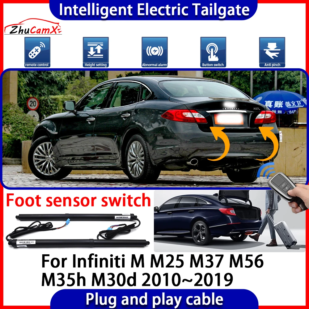 Automatic Lifting kit Opening Trunk Intelligent Electric Tail Gate Lift Tailgate for Infiniti M M25 M37 M56 M35h M30d 2010~2019
Automatic Lifting kit Opening Trunk Intelligent Electric Tail Gate Lift Tailgate for Infiniti M M25 M37 M56 M35h M30d 2010~2019