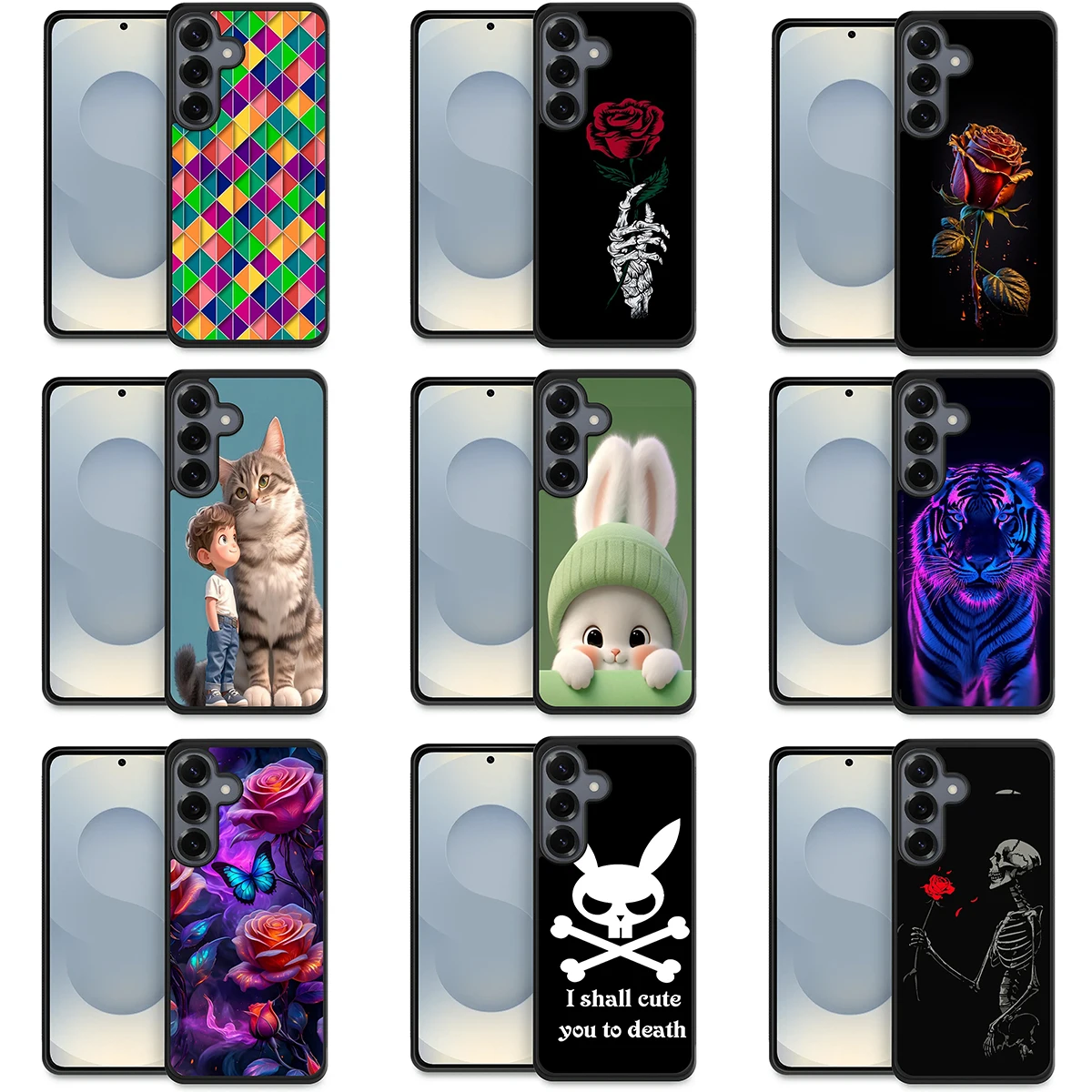 The new case works with the Samsung Galaxy S20FE S21Plus S22 S23+ S24 S25Ultra. Fall-proof, non-slip, wireless charging
The new case works with the Samsung Galaxy S20FE S21Plus S22 S23+ S24 S25Ultra. Fall-proof, non-slip, wireless charging