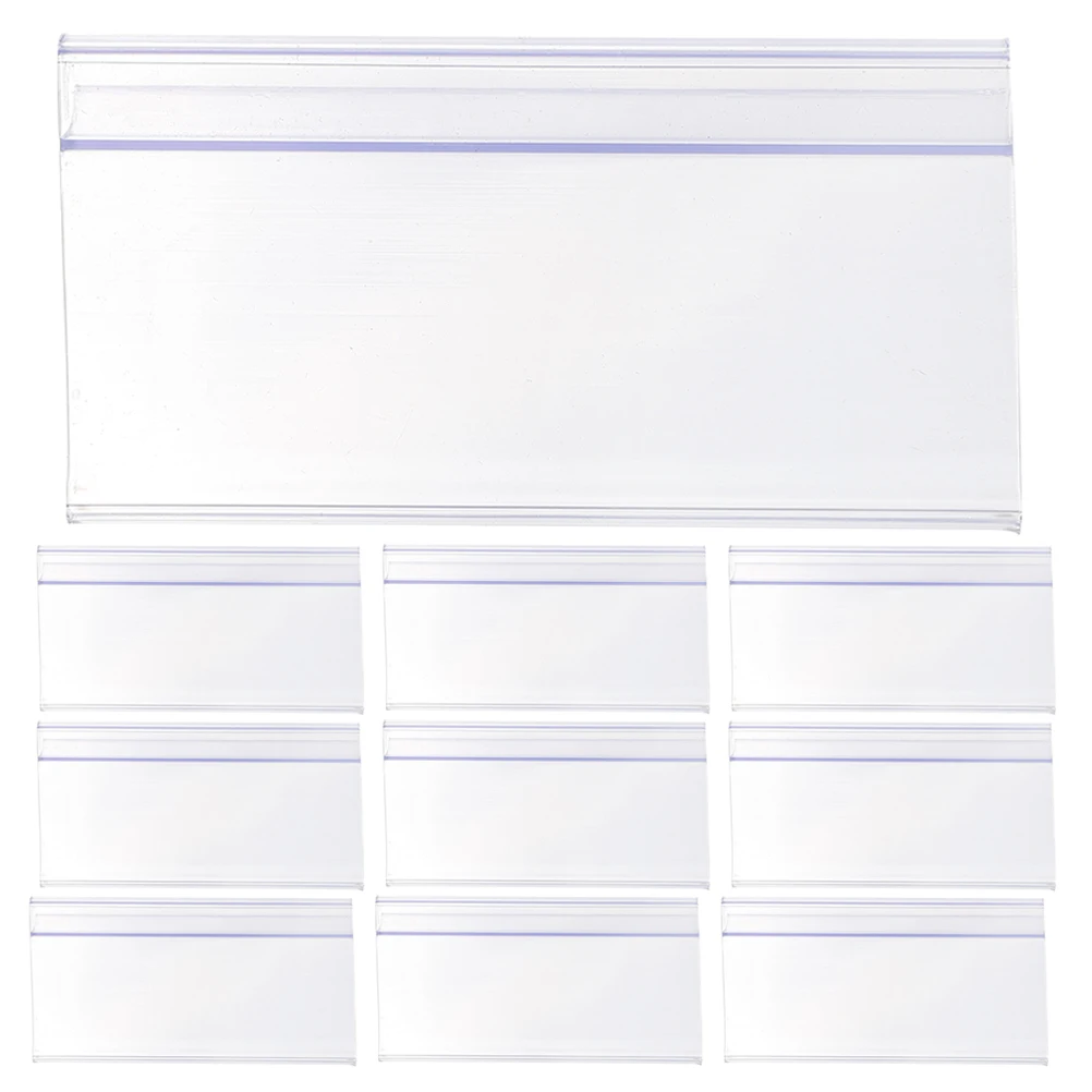 20pcs Clear Plastic Price Tag Holder Shelf Label Display Moveable Card Slot Supermarket Retail Store Wire Shelving Accessories
20pcs Clear Plastic Price Tag Holder Shelf Label Display Moveable Card Slot Supermarket Retail Store Wire Shelving Accessories