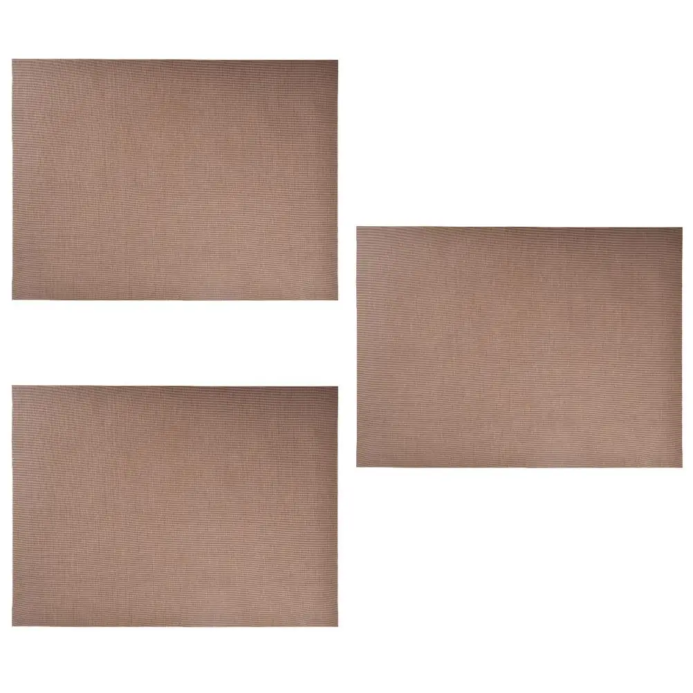 3 Sheets Baking Tray Cloth Non-stick Oven Liner Cooking Mat Cookie Pastry Light Brown Easy Clean Use Snack Shop
3 Sheets Baking Tray Cloth Non-stick Oven Liner Cooking Mat Cookie Pastry Light Brown Easy Clean Use Snack Shop