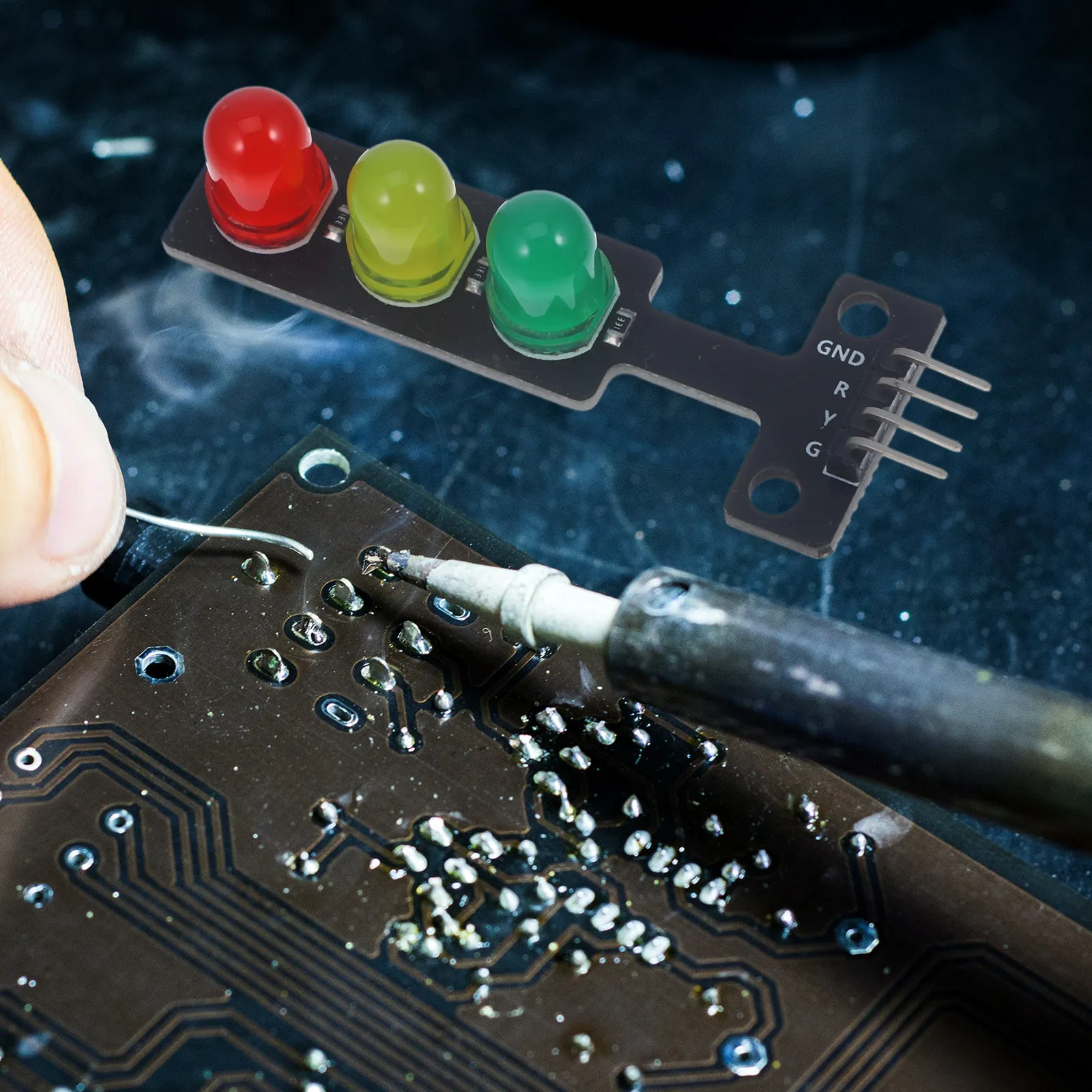 6 шт. Модуль управления светофорами, плата PCB, светодиодное управление освещением, простая установка для дорожных систем, электронные компоненты для DIY
6 шт. Модуль управления светофорами, плата PCB, светодиодное управление освещением, простая установка для дорожных систем, электронные компоненты для DIY