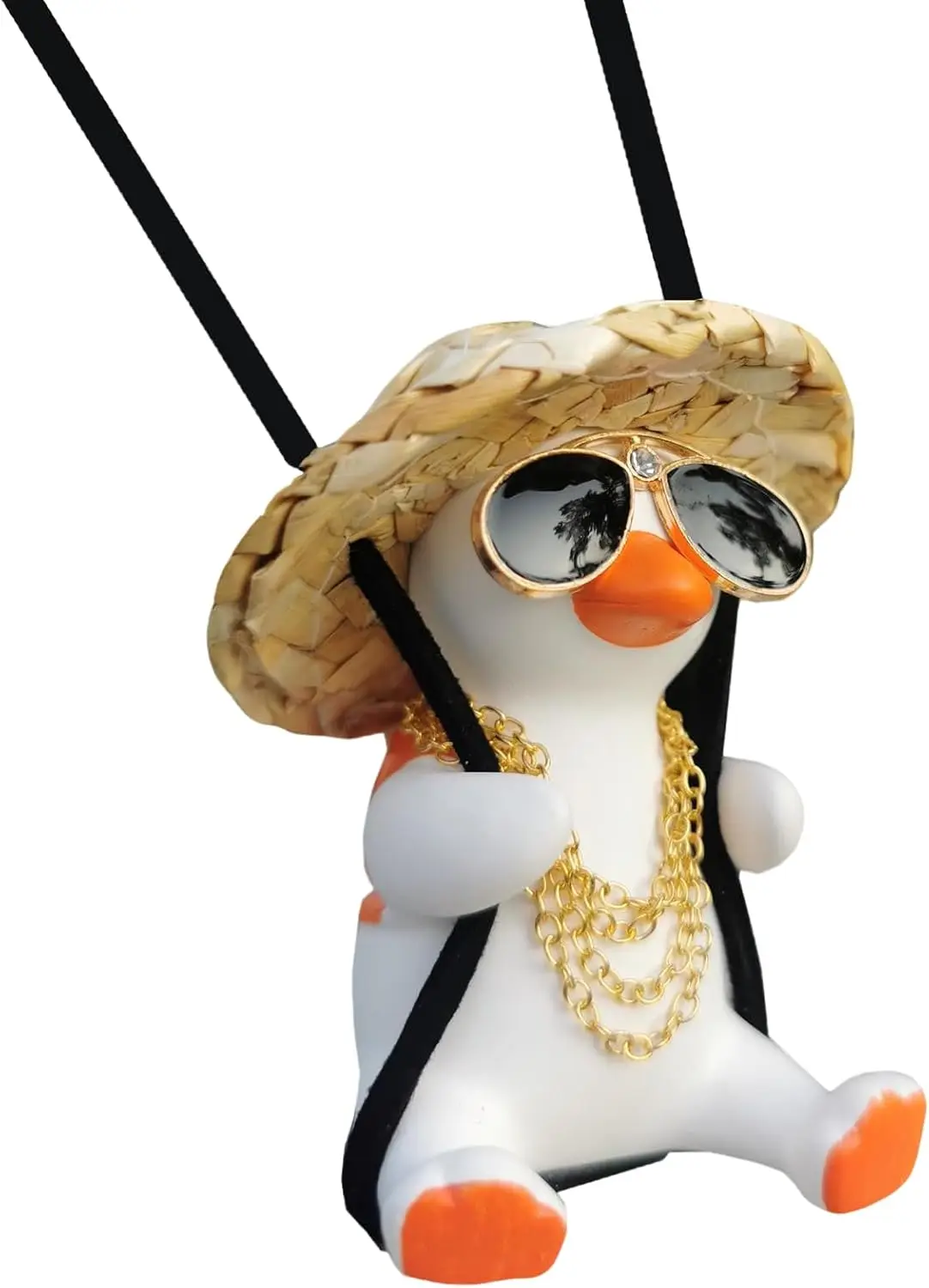 Funny Swinging Duck Car Mirror Hanging Ornament - Cool Automotive Rearview Mirror Accessories for Men Women Teens, Cute Truck
Funny Swinging Duck Car Mirror Hanging Ornament - Cool Automotive Rearview Mirror Accessories for Men Women Teens, Cute Truck