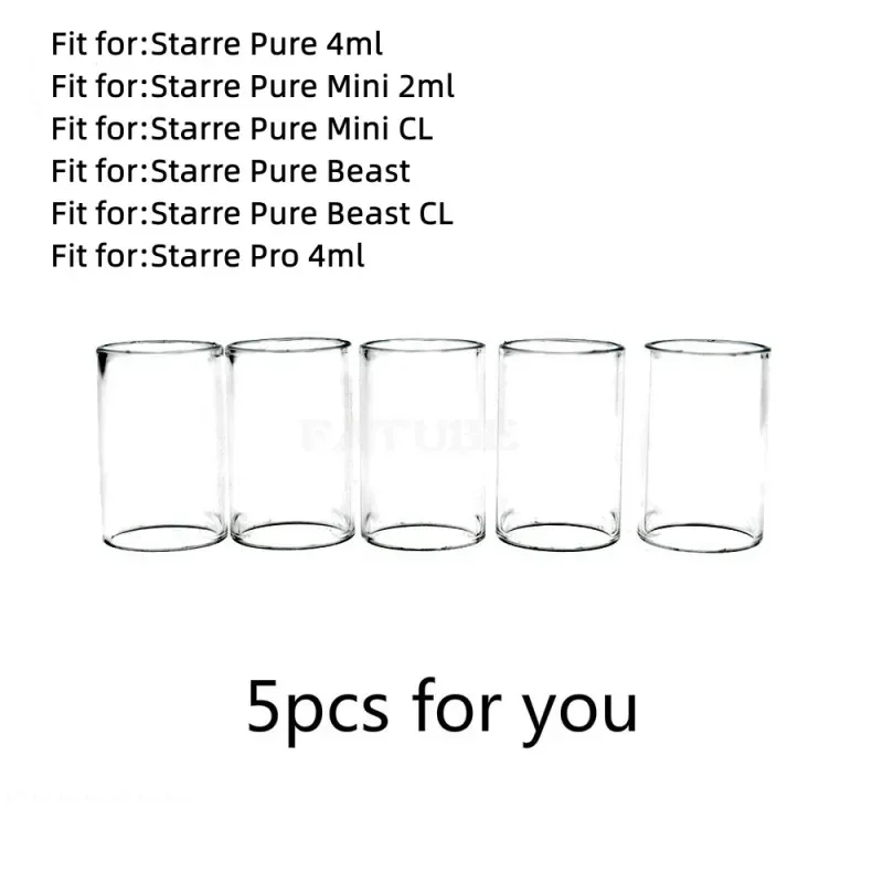 Стеклянная трубка для Freemax Starre Pure Mini Beast CL PRO, 5 шт., запасные части для резервуара
Стеклянная трубка для Freemax Starre Pure Mini Beast CL PRO, 5 шт., запасные части для резервуара