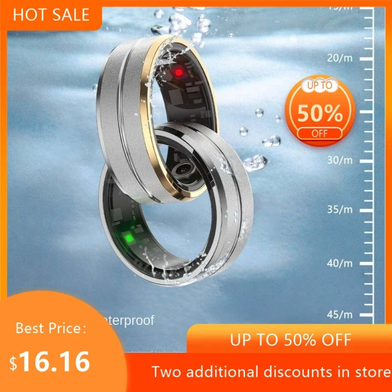 Cross Border Ceramic Smart Ring Heart Rate Blood Oxygen Sleep Exercise Meter Step Monitoring Exercise Trajectory IP68 Waterproof
Cross Border Ceramic Smart Ring Heart Rate Blood Oxygen Sleep Exercise Meter Step Monitoring Exercise Trajectory IP68 Waterproof