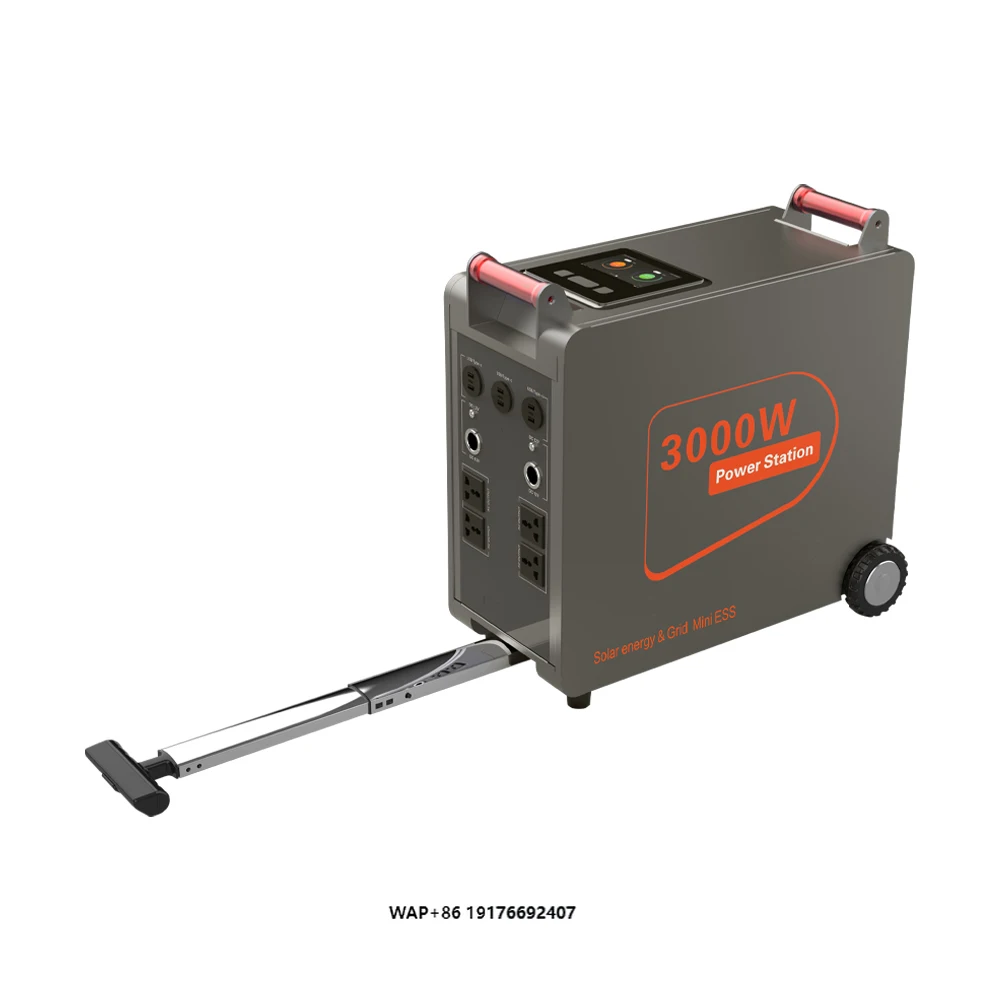 Good Selling Power Station 3000 Solar Portable 3000w Charging Generator Slim Outdoor
Good Selling Power Station 3000 Solar Portable 3000w Charging Generator Slim Outdoor