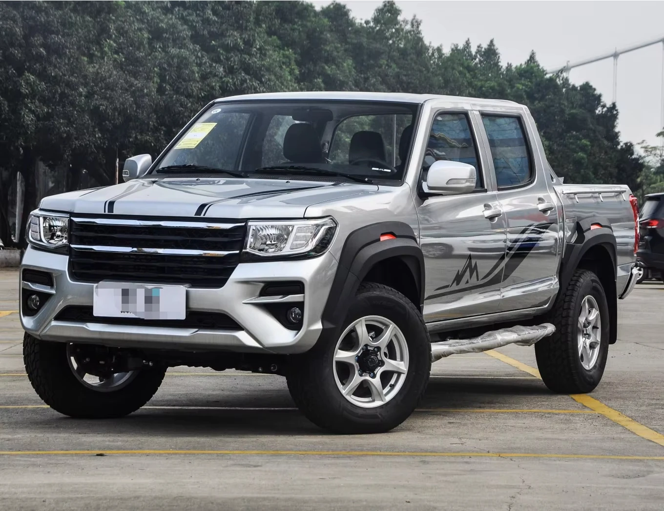 Tri-folding Scratch Resistance Heavy-duty 400kg Hard Truck Bed Tonneau Cover for Jianglin Ruixi 2025
Tri-folding Scratch Resistance Heavy-duty 400kg Hard Truck Bed Tonneau Cover for Jianglin Ruixi 2025