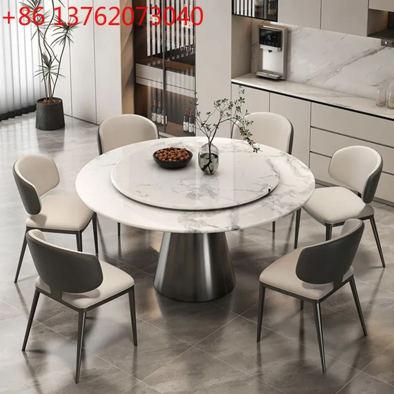 Imported natural Fendi white luxury stone dining table round table Italian light luxury high-end marble dining table
Imported natural Fendi white luxury stone dining table round table Italian light luxury high-end marble dining table