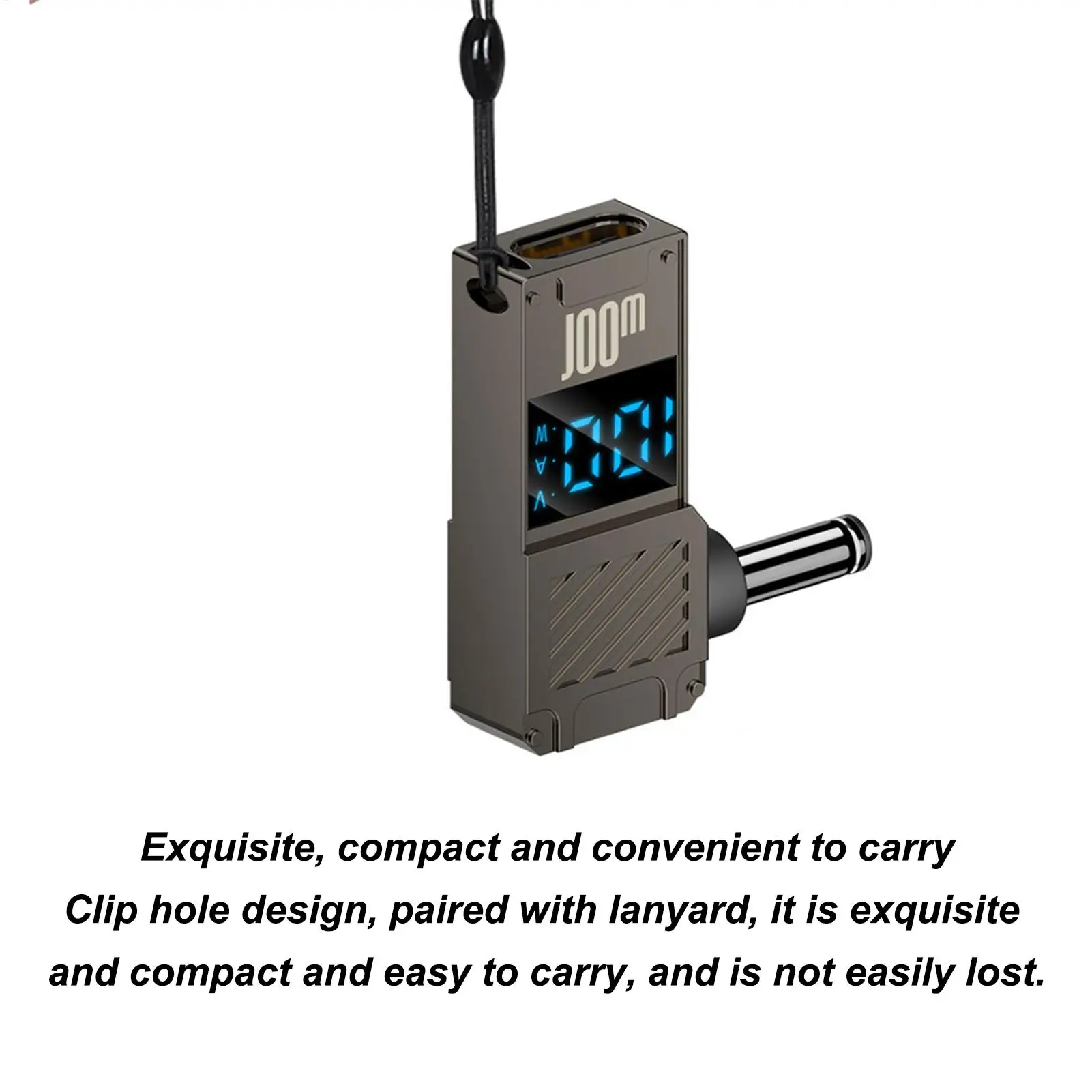 Laptop Charger Adapter 100W Type C To DC Charger Connector Tip With Digital Display Plug Converter 5.5*2.5/4.0*1.35/4.0*1.35mm
Laptop Charger Adapter 100W Type C To DC Charger Connector Tip With Digital Display Plug Converter 5.5*2.5/4.0*1.35/4.0*1.35mm