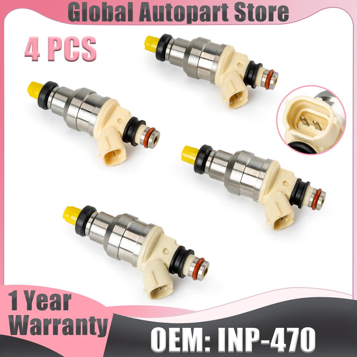 OEM# INP-470 INP470 Upgraded Fuel Injector Nozzle For Suzuki X-90 / Sidekick Tracker 1.6L For Chevrolet For Geo Tracker Repair
OEM# INP-470 INP470 Upgraded Fuel Injector Nozzle For Suzuki X-90 / Sidekick Tracker 1.6L For Chevrolet For Geo Tracker Repair