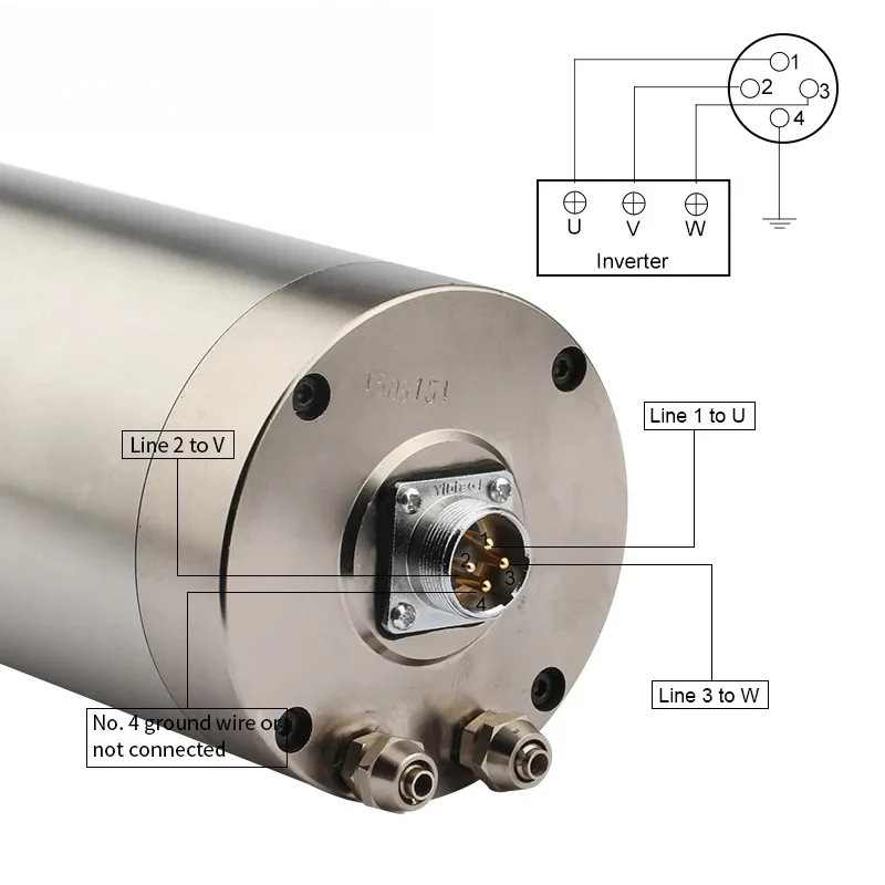 4 bearing water-cooled motor ER20 D100mm numerical control engraving machine 3.2KW woodworking spindle motor
4 bearing water-cooled motor ER20 D100mm numerical control engraving machine 3.2KW woodworking spindle motor