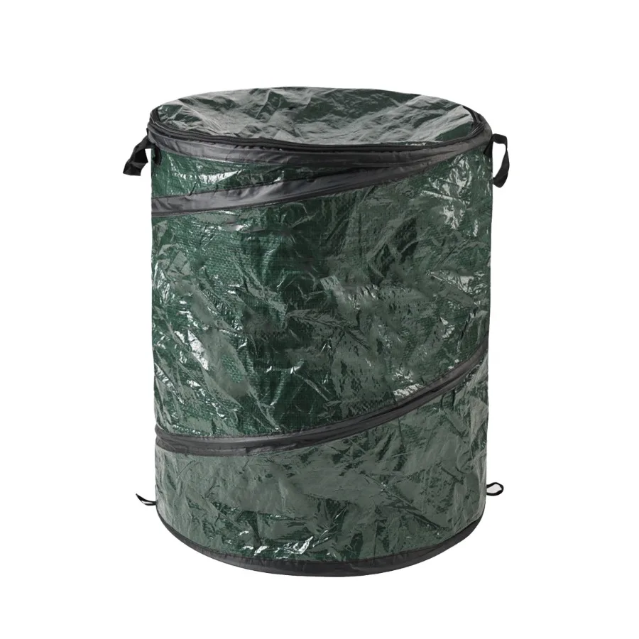 29.5-Gallon Outdoor Collapsible Trash Can for Patio, Garden, Camping Gray, Foldable, Leak-Proof, Heavy-Duty with Reinforced Han
29.5-Gallon Outdoor Collapsible Trash Can for Patio, Garden, Camping Gray, Foldable, Leak-Proof, Heavy-Duty with Reinforced Han