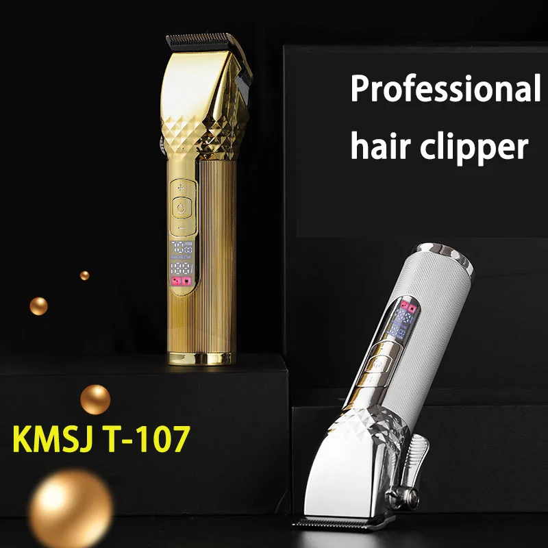 Professional Hair Clippers, Hair Trimmer for Men, Adjustable Cordless Haircutting Machine For Barbers, Beard Trimmer T107 Newest
Professional Hair Clippers, Hair Trimmer for Men, Adjustable Cordless Haircutting Machine For Barbers, Beard Trimmer T107 Newest