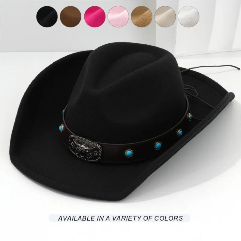 Men's and women's felt top hats leather belts outdoor adventure bonfire party
Men's and women's felt top hats leather belts outdoor adventure bonfire party
