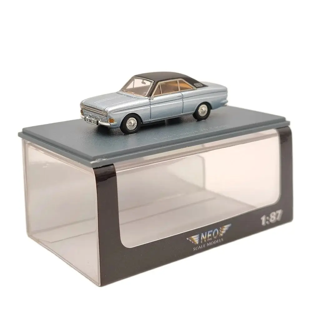 NEO SCALE MODELS 1/87 for Ford Taunus P6 Coupe Resin Car Limited Collection Gifts Blue
NEO SCALE MODELS 1/87 for Ford Taunus P6 Coupe Resin Car Limited Collection Gifts Blue