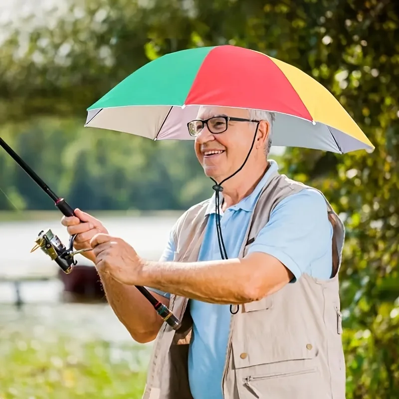 Portable Foldable Umbrella Hat: Ultimate Outdoor Sun Protection & Waterproof Headwear For Camping, Fishing & Adventures
Portable Foldable Umbrella Hat: Ultimate Outdoor Sun Protection & Waterproof Headwear For Camping, Fishing & Adventures