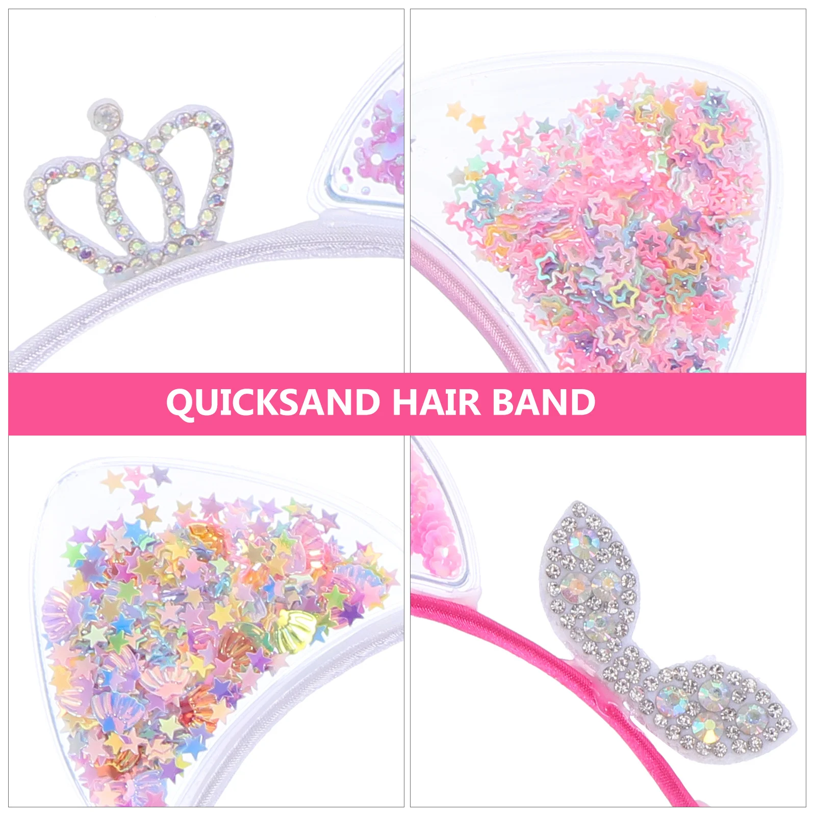 6Pcs Cat Ear Hair Band Crown Headdress for Kids and Youth Easy to Put on Comfortable Wear Party Decorative Props
6Pcs Cat Ear Hair Band Crown Headdress for Kids and Youth Easy to Put on Comfortable Wear Party Decorative Props