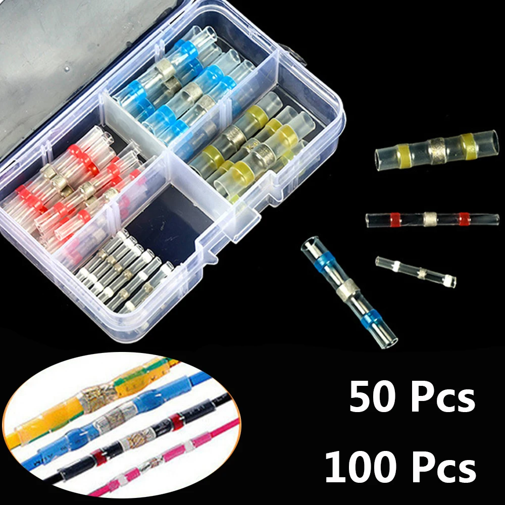 SST Waterproof Solder Seal Sleeve Heat Shrink Butt Connectors Splice Terminals Wire Connector Fashion Insulation Electrical
SST Waterproof Solder Seal Sleeve Heat Shrink Butt Connectors Splice Terminals Wire Connector Fashion Insulation Electrical
