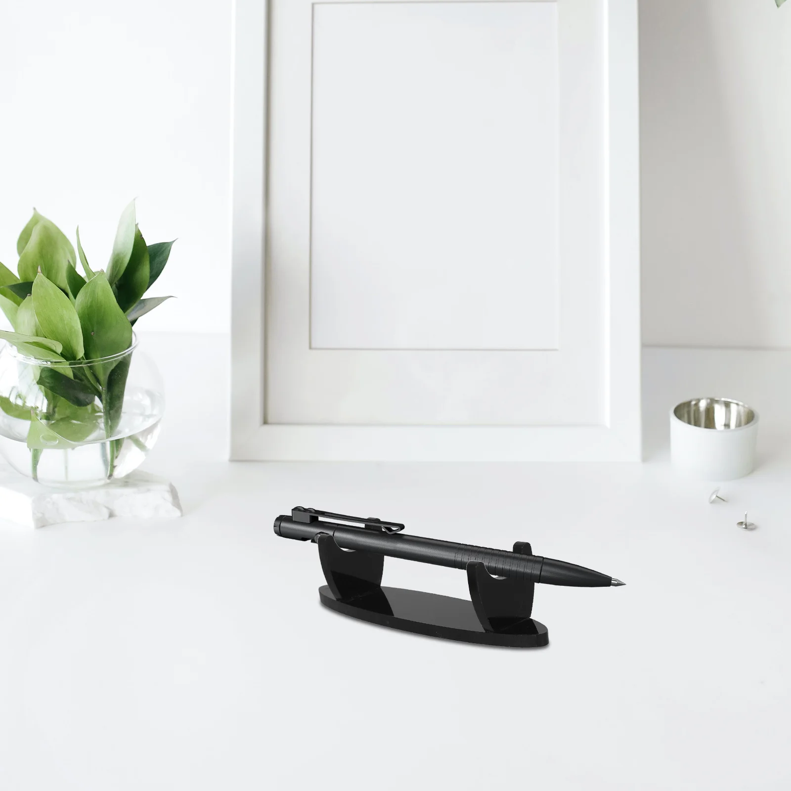 2Pcs Acrylic Pen Holder Black Vertical Pencil Display Stand Fountain Ballpoint Pen Rack Makeup Brush Organizer Desk Display Rack
2Pcs Acrylic Pen Holder Black Vertical Pencil Display Stand Fountain Ballpoint Pen Rack Makeup Brush Organizer Desk Display Rack