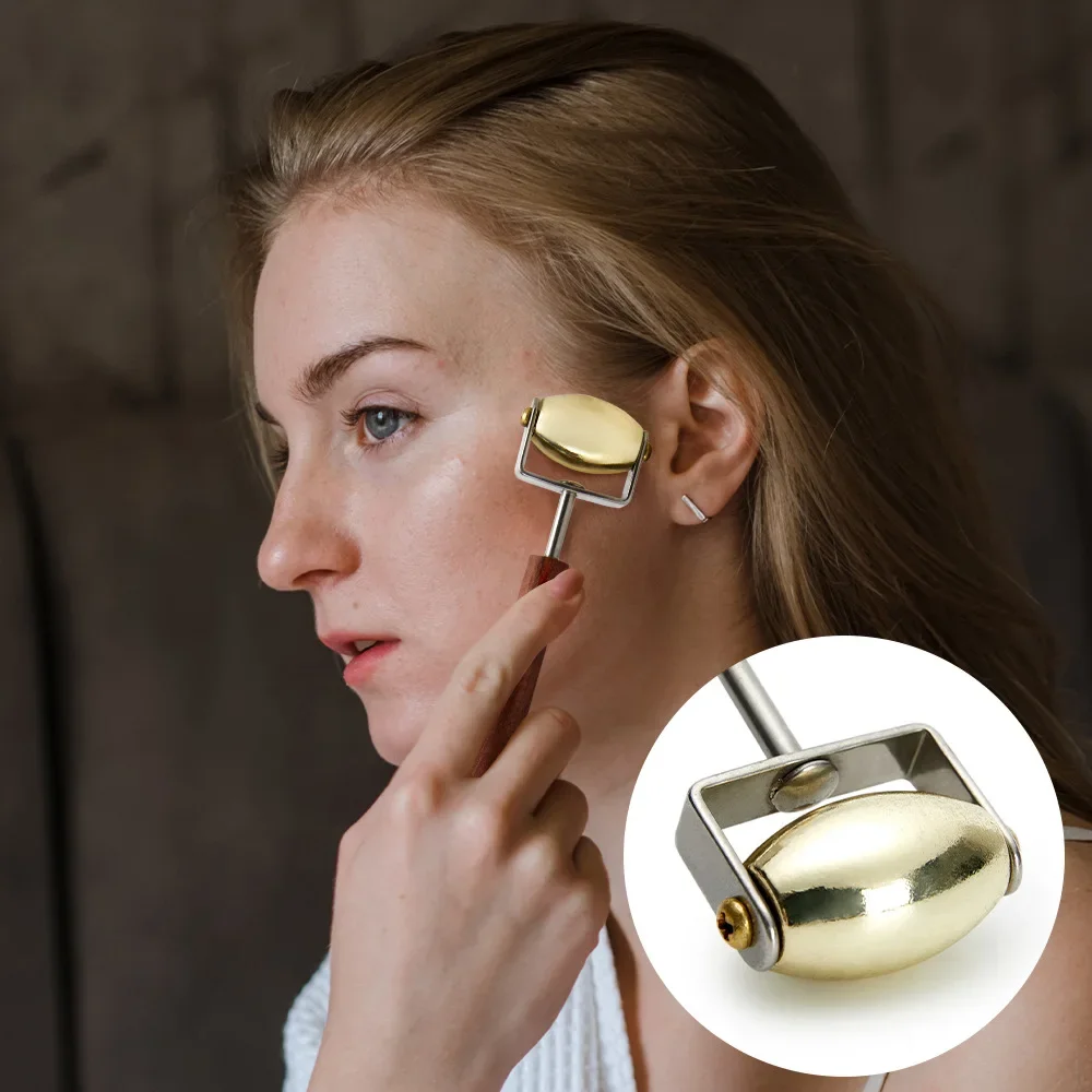Stainless Steel Pointed Roller Double Head Jade Roller Wooden Handle Gua Sha Facial Massager for Face Neck Eye Beauty Skin Care
Stainless Steel Pointed Roller Double Head Jade Roller Wooden Handle Gua Sha Facial Massager for Face Neck Eye Beauty Skin Care
