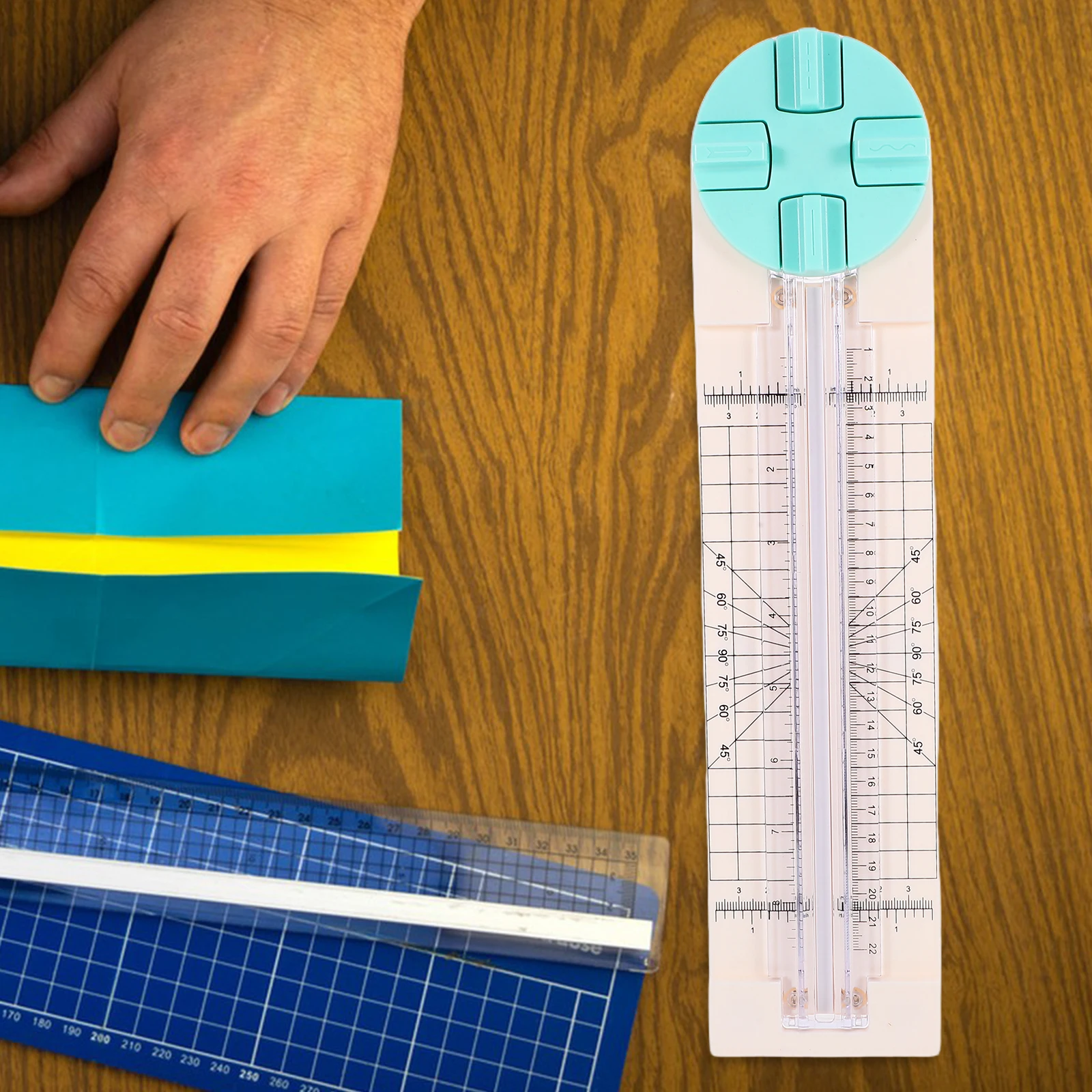 Paper Trimmer 4-In-1 Portable Craft Cutter Straight Wavy Perforated Blades Cardstock Coupons Photos Scrapbooking Tool Edge
Paper Trimmer 4-In-1 Portable Craft Cutter Straight Wavy Perforated Blades Cardstock Coupons Photos Scrapbooking Tool Edge