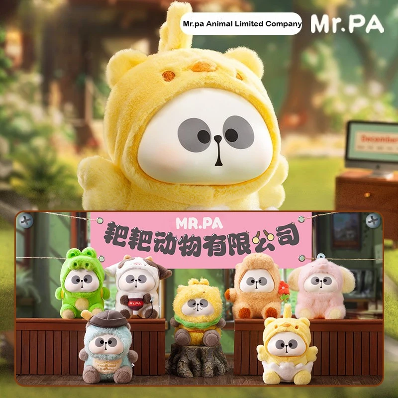 Mr.pa Animal Limited Company Series Blind Boxs Kawaii Cartoon Anime Figure Panda Plush Pendant Mystery Surprise Gifts Dolls
Mr.pa Animal Limited Company Series Blind Boxs Kawaii Cartoon Anime Figure Panda Plush Pendant Mystery Surprise Gifts Dolls