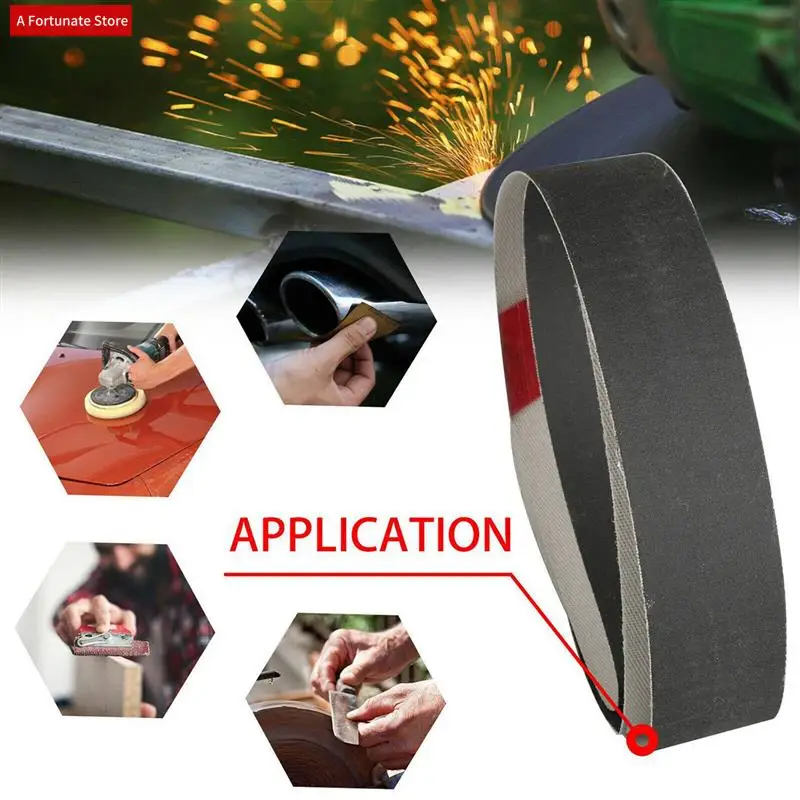 24Pcs 1 X 30 Inch Silicon Carbide Fine Grit Sanding Belts 400, 600, 800, 1000 Grits-A78G
24Pcs 1 X 30 Inch Silicon Carbide Fine Grit Sanding Belts 400, 600, 800, 1000 Grits-A78G