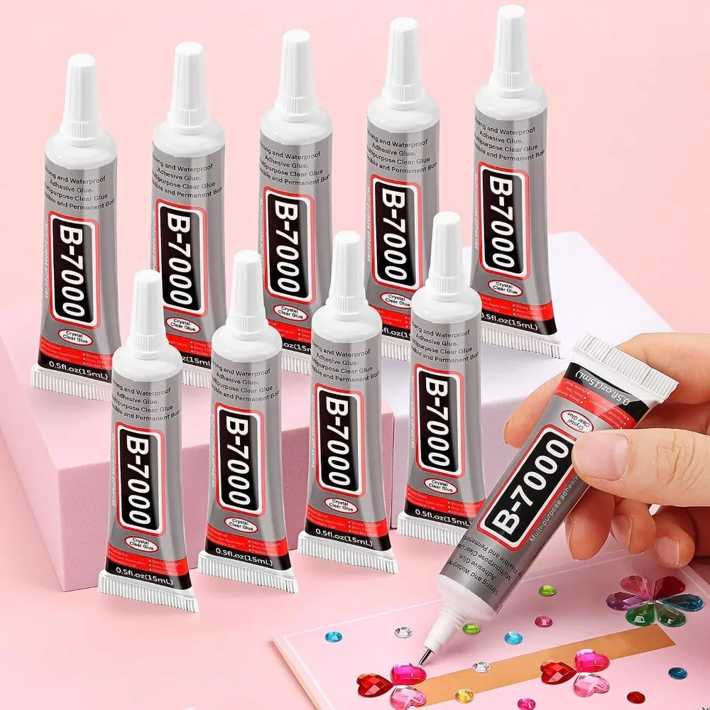 Flexible Super Glue Gel for Rhinestones 10Pack Clear Adhesive with Precision Tip Multi Function Gem Glue for Jewelry Making Fabric Cloth Metal Stone Bead Wood Glass Craft
Flexible Super Glue Gel for Rhinestones 10Pack Clear Adhesive with Precision Tip Multi Function Gem Glue for Jewelry Making Fabric Cloth Metal Stone Bead Wood Glass Craft