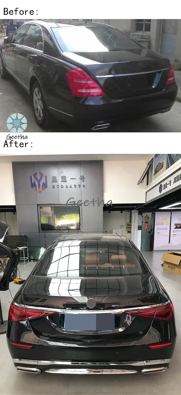 For 2005-2013 Mercedes-Benz S-Class W221 Retrofit to W223 Maybach Body Kit 1:1 Modification of High Quality LED Lights
For 2005-2013 Mercedes-Benz S-Class W221 Retrofit to W223 Maybach Body Kit 1:1 Modification of High Quality LED Lights