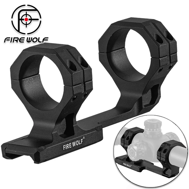 FIRE WOLF 34mm High One-Piece Scope Mount 7075 Aluminum Base Cantilever Bracket for 20mm Mount
FIRE WOLF 34mm High One-Piece Scope Mount 7075 Aluminum Base Cantilever Bracket for 20mm Mount