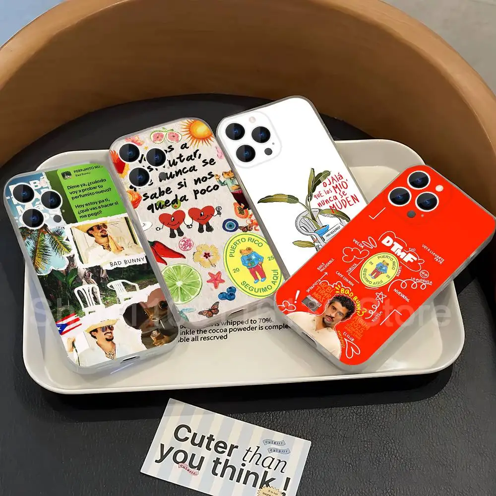 D-DtMF B-Bad B-Bunny Phone Case For iPhone 17,16,15,14,13,12,11 Pro,Max,Plus,X,XS,XR,SE4,E Mini Transparent Soft Cover
D-DtMF B-Bad B-Bunny Phone Case For iPhone 17,16,15,14,13,12,11 Pro,Max,Plus,X,XS,XR,SE4,E Mini Transparent Soft Cover