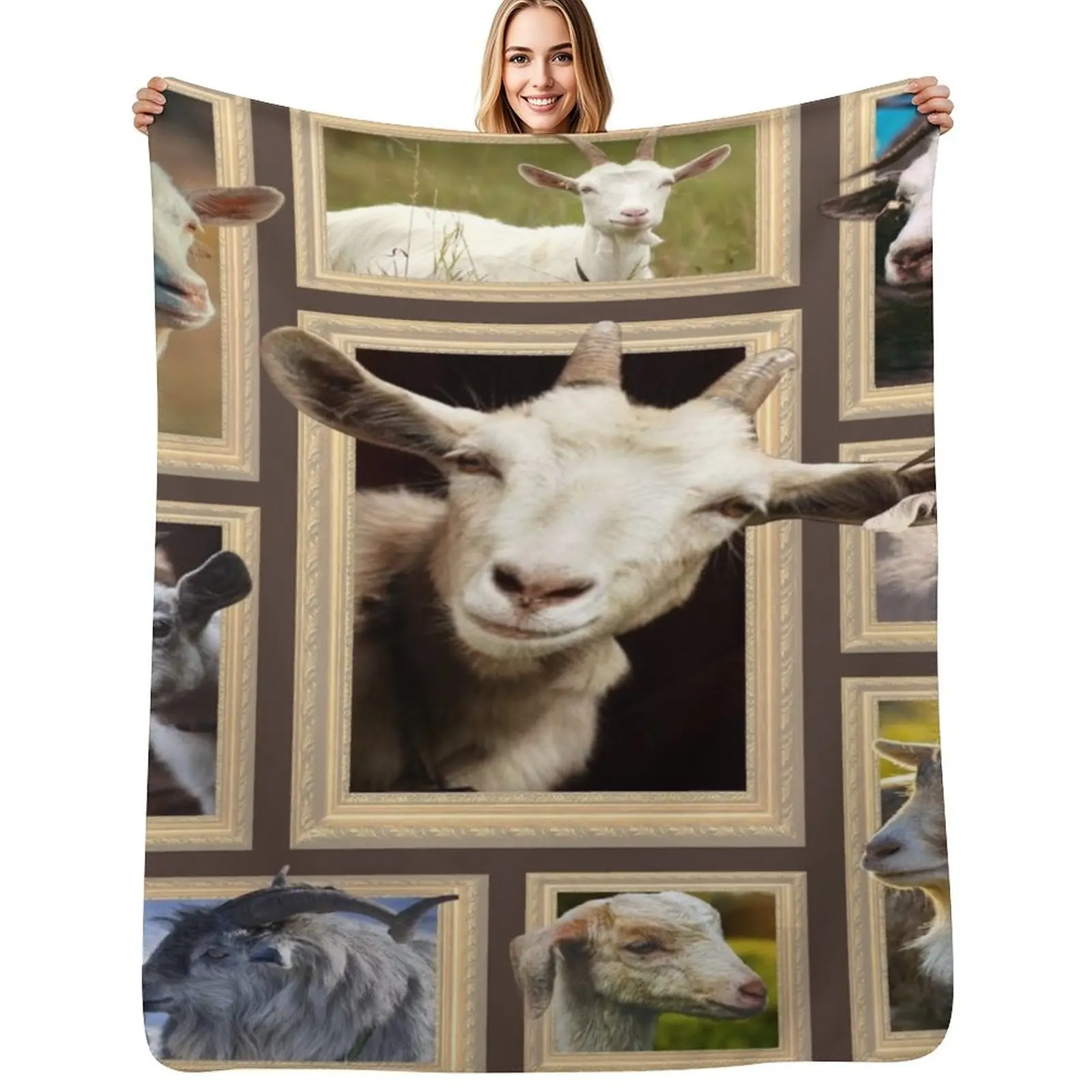 Goat Cute For Lovers Throw Blanket Soft Solid Color Blanket for Couch Bed
Goat Cute For Lovers Throw Blanket Soft Solid Color Blanket for Couch Bed