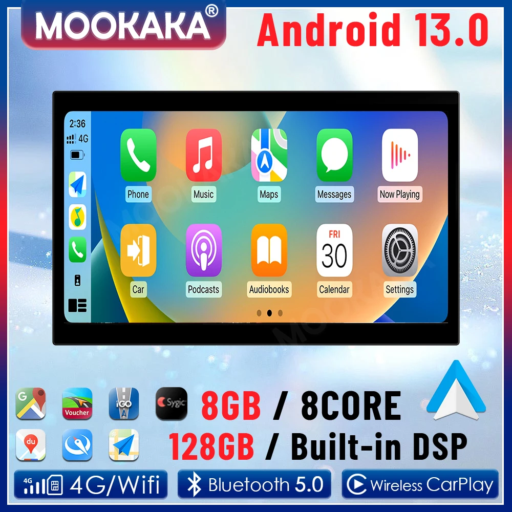 13,3-дюймовый Android 13 для Range Rover Sport L494 2014-2017, автомобильный радиоприемник Carplay, автонавигация, мультимедийный плеер, стереоголовное устройство DSP
13,3-дюймовый Android 13 для Range Rover Sport L494 2014-2017, автомобильный радиоприемник Carplay, автонавигация, мультимедийный плеер, стереоголовное устройство DSP