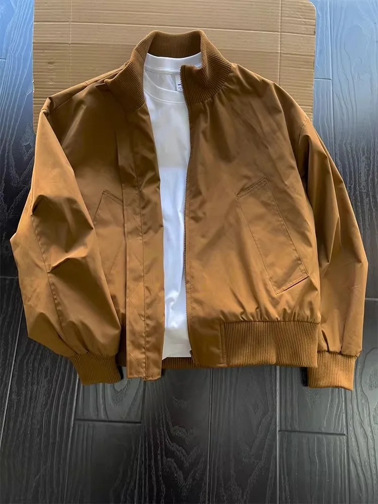 Cleanfit ort Baseball Sle Bomber Jaet Men's Cotton Coat High Street Pilot Outerwear Autumn Winter Warm Loose Fit
Cleanfit ort Baseball Sle Bomber Jaet Men's Cotton Coat High Street Pilot Outerwear Autumn Winter Warm Loose Fit