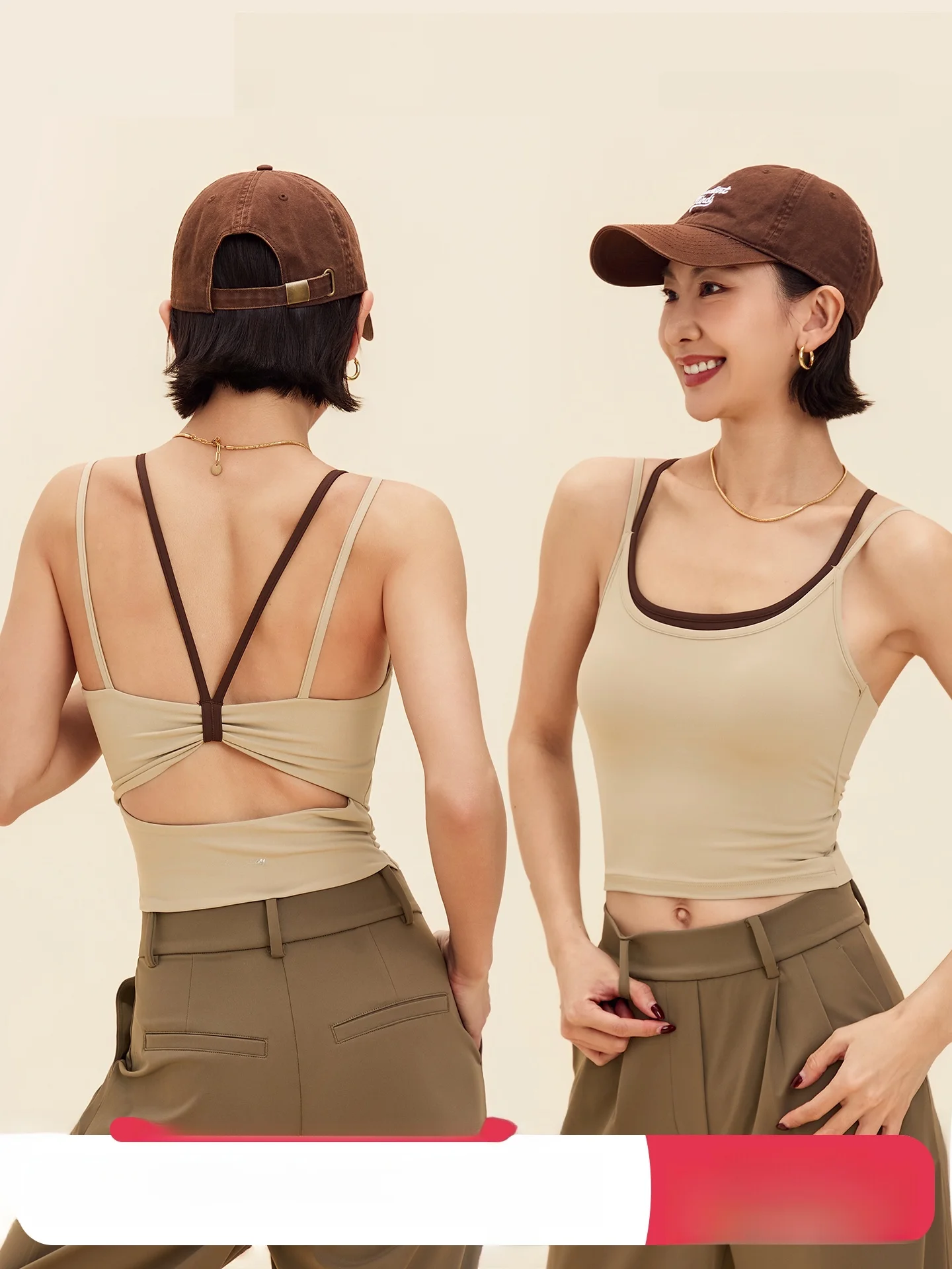 Annerun Sports Bra And Tank Top Set Women's Yoga Fitness Clothing Color Block Backless Sports Bra with Pad Long Sleeve
Annerun Sports Bra And Tank Top Set Women's Yoga Fitness Clothing Color Block Backless Sports Bra with Pad Long Sleeve