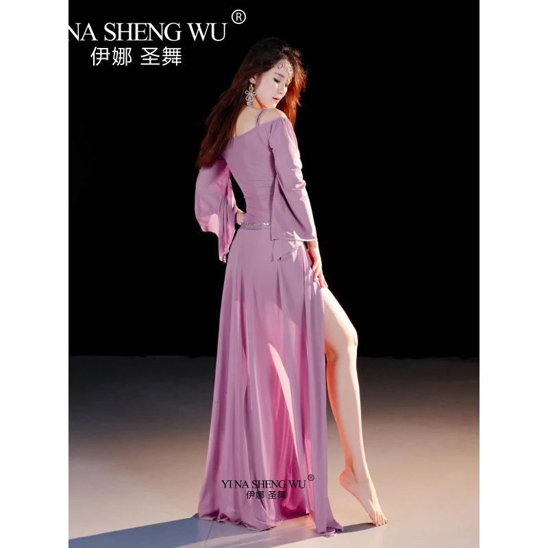 Women Belly Dance Costume Oriental Dance Wear Sexy Mesh Top Gauze Skirt Set Tribal Indian Bollywood Training Performance Outfit
Women Belly Dance Costume Oriental Dance Wear Sexy Mesh Top Gauze Skirt Set Tribal Indian Bollywood Training Performance Outfit