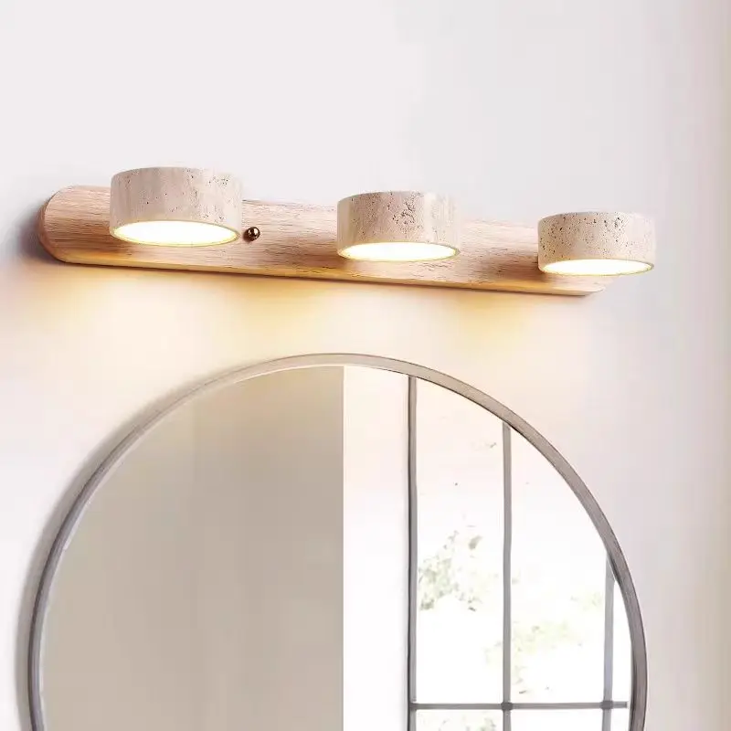 Travertine Duo Wall Light Wabi Sabi Creative Round LED rotatable Light Bathroom Washtable Dressing Table Mirror Front Lamps
Travertine Duo Wall Light Wabi Sabi Creative Round LED rotatable Light Bathroom Washtable Dressing Table Mirror Front Lamps