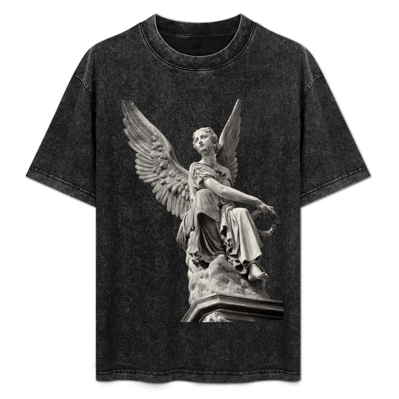 Nijmegen, Holland Angel Statue T-Shirt Christmas Casual Short Sleeve Top
Nijmegen, Holland Angel Statue T-Shirt Christmas Casual Short Sleeve Top