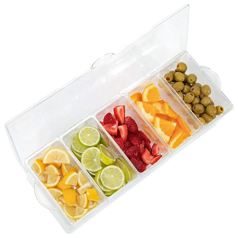 Fruit Vegetable Spice Container With Lid, Plastic Ingredient Container, Ingredient Box, 5 Compartments, Side Container
Fruit Vegetable Spice Container With Lid, Plastic Ingredient Container, Ingredient Box, 5 Compartments, Side Container
