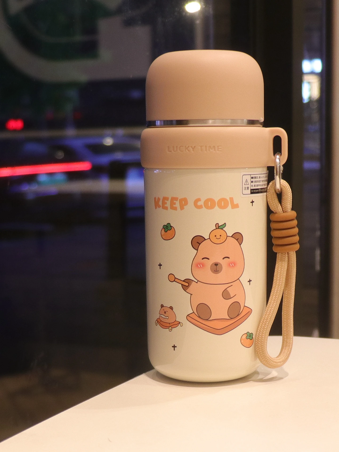 Capibara Children's Large Capaci Portable Insulated Stainl Steel Water Bottle 36 with Lid ex Cute Cartoon Design
Capibara Children's Large Capaci Portable Insulated Stainl Steel Water Bottle 36 with Lid ex Cute Cartoon Design