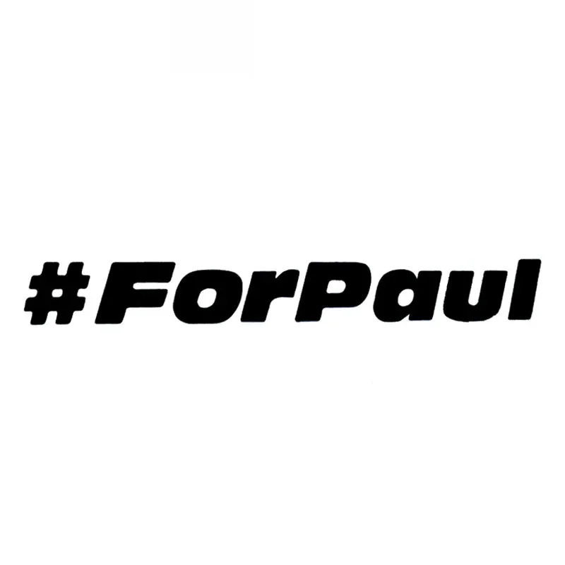 Fashion #FOR PAUL Decals High Quality Car Decoration Personalized Pvc Waterproof Car Window Decals Black/white, 21cm * 3cm
Fashion #FOR PAUL Decals High Quality Car Decoration Personalized Pvc Waterproof Car Window Decals Black/white, 21cm * 3cm