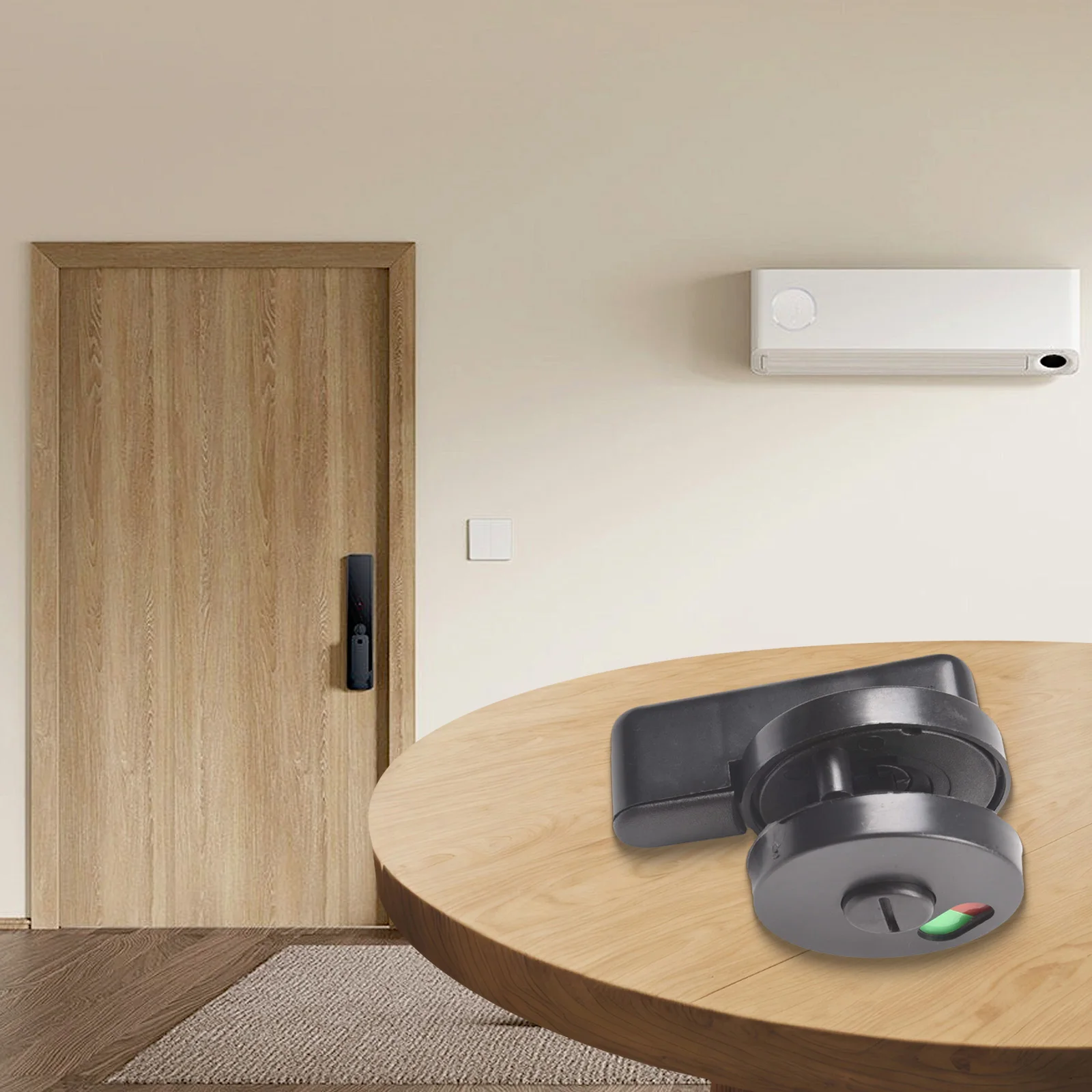Black Privacy WC Plastic Latch Vacant Engaged Door Lock Toilet Shower Indicator Door Lock Door Hardware
Black Privacy WC Plastic Latch Vacant Engaged Door Lock Toilet Shower Indicator Door Lock Door Hardware