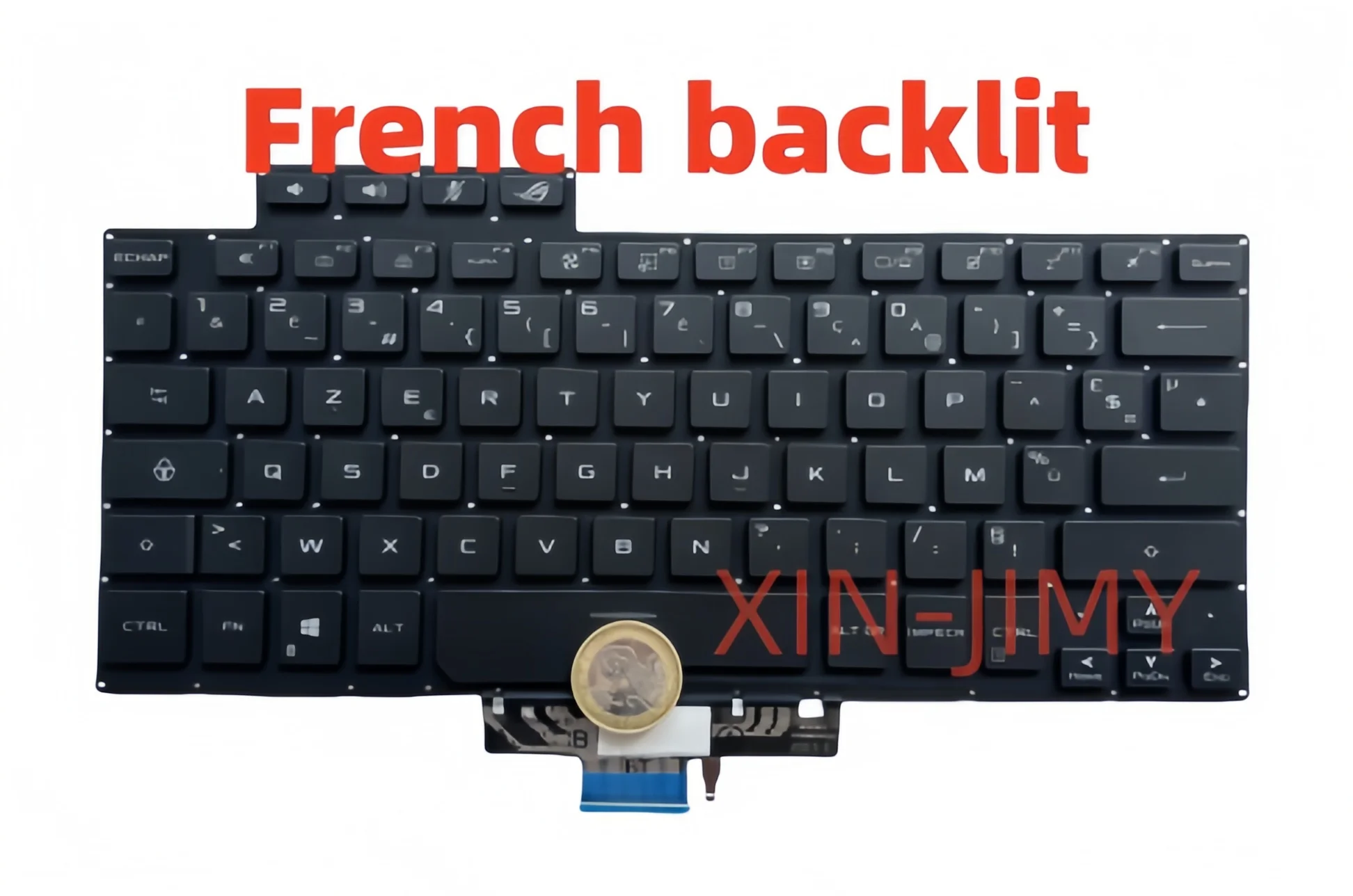 French Backlit Laptop Keyboard for ASUS ROG Zephyrus G14 GA401QEC GA401QE GA401QM GA401IV GA401QC GA401QH GA401IU GA401IHR
French Backlit Laptop Keyboard for ASUS ROG Zephyrus G14 GA401QEC GA401QE GA401QM GA401IV GA401QC GA401QH GA401IU GA401IHR