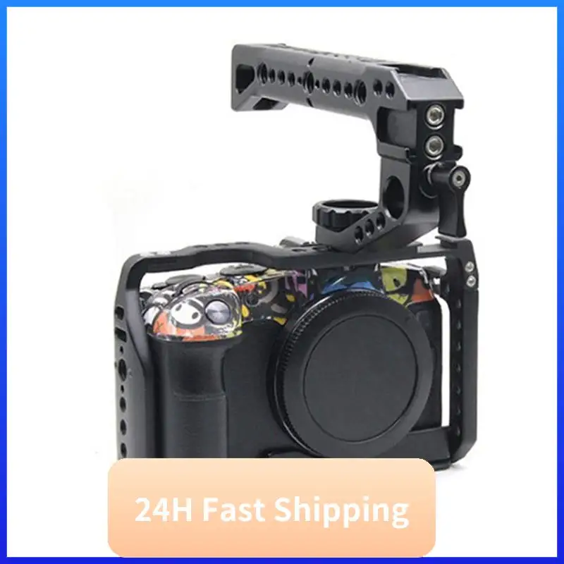Metal Protective Frame Black Carrying Handle Camera Base Expansion Accessories For DSLR Camera Cage Canon EOS RP
Metal Protective Frame Black Carrying Handle Camera Base Expansion Accessories For DSLR Camera Cage Canon EOS RP