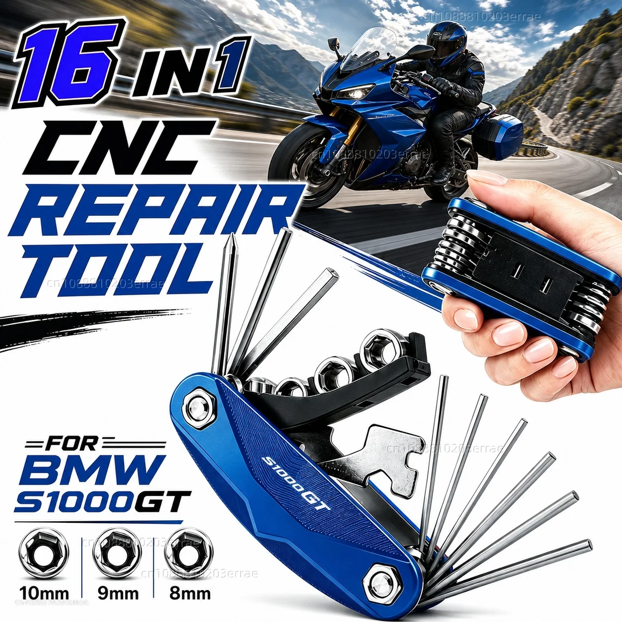 FOR BMW S1000GT 2018-2026 Motorcycle Tool Repair Kit Multifunctional Screwdriver Wrench Hex Key Set Portable Bike Maintenance
FOR BMW S1000GT 2018-2026 Motorcycle Tool Repair Kit Multifunctional Screwdriver Wrench Hex Key Set Portable Bike Maintenance