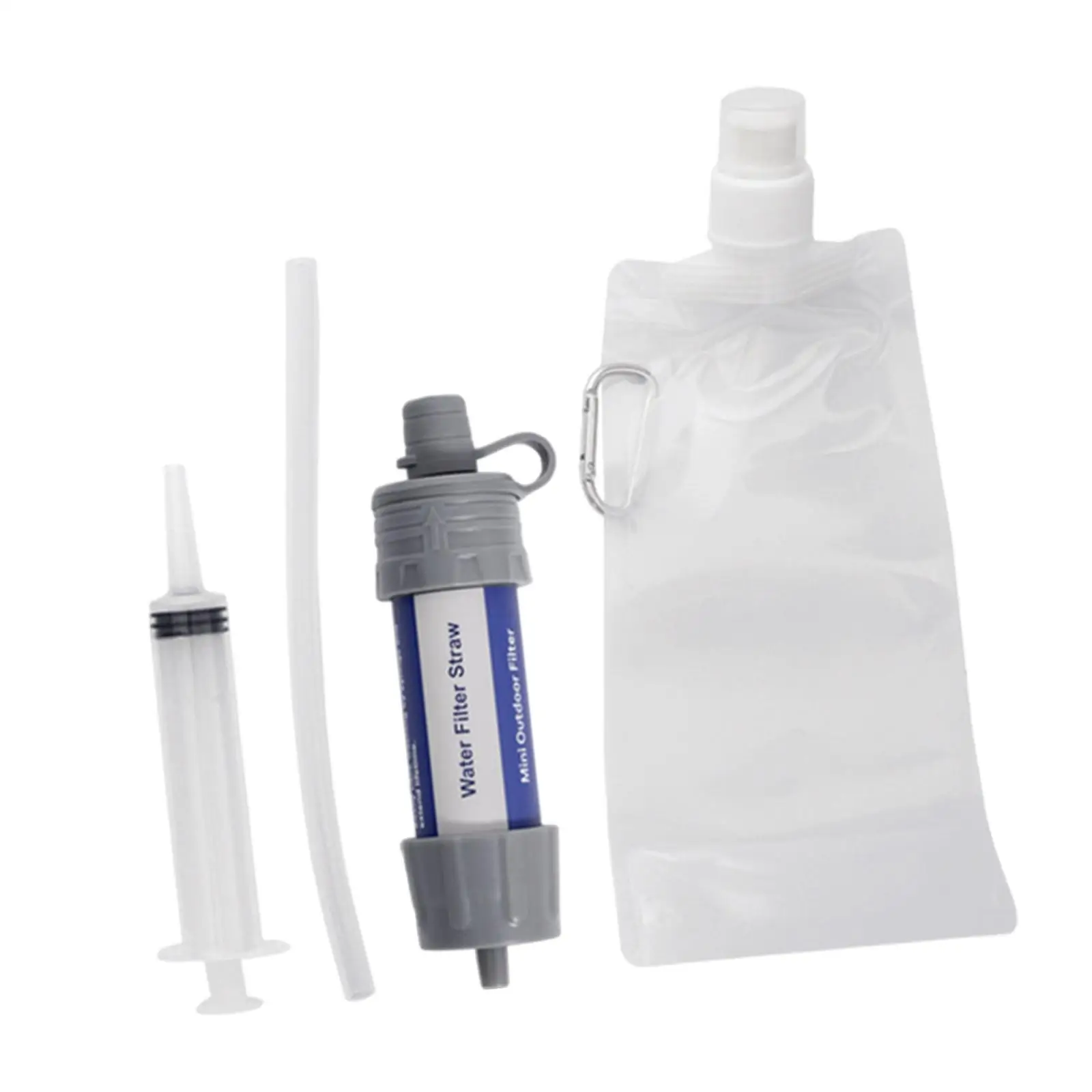 Personal Water Filter Reduces Chlorine Water Purification Water Bag for Preparedness Fishing Camping Survival Gear Hiking
Personal Water Filter Reduces Chlorine Water Purification Water Bag for Preparedness Fishing Camping Survival Gear Hiking