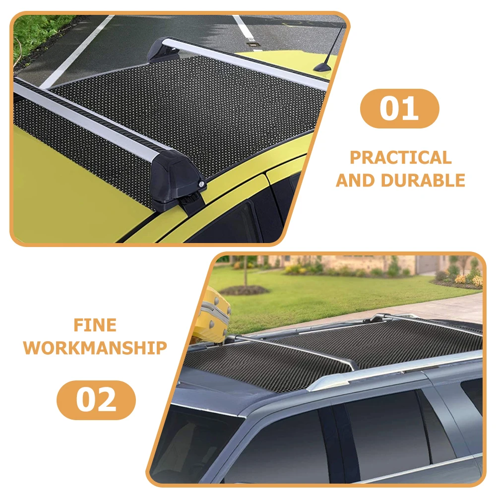PVC Anti-skid Roof Mat Cargo Protective Large Bag Luggage Rack Carrier Pad Non-slip Car Top Trunk Mat Durable Custom Size Fits
PVC Anti-skid Roof Mat Cargo Protective Large Bag Luggage Rack Carrier Pad Non-slip Car Top Trunk Mat Durable Custom Size Fits