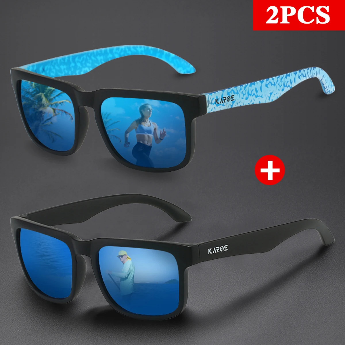 Karos 2Pcs/Set Karos Fashion Sunglasses Men Women Daily Leisure Shopping Park Relax UV400 Polarized Eyewear YZ2019
Karos 2Pcs/Set Karos Fashion Sunglasses Men Women Daily Leisure Shopping Park Relax UV400 Polarized Eyewear YZ2019