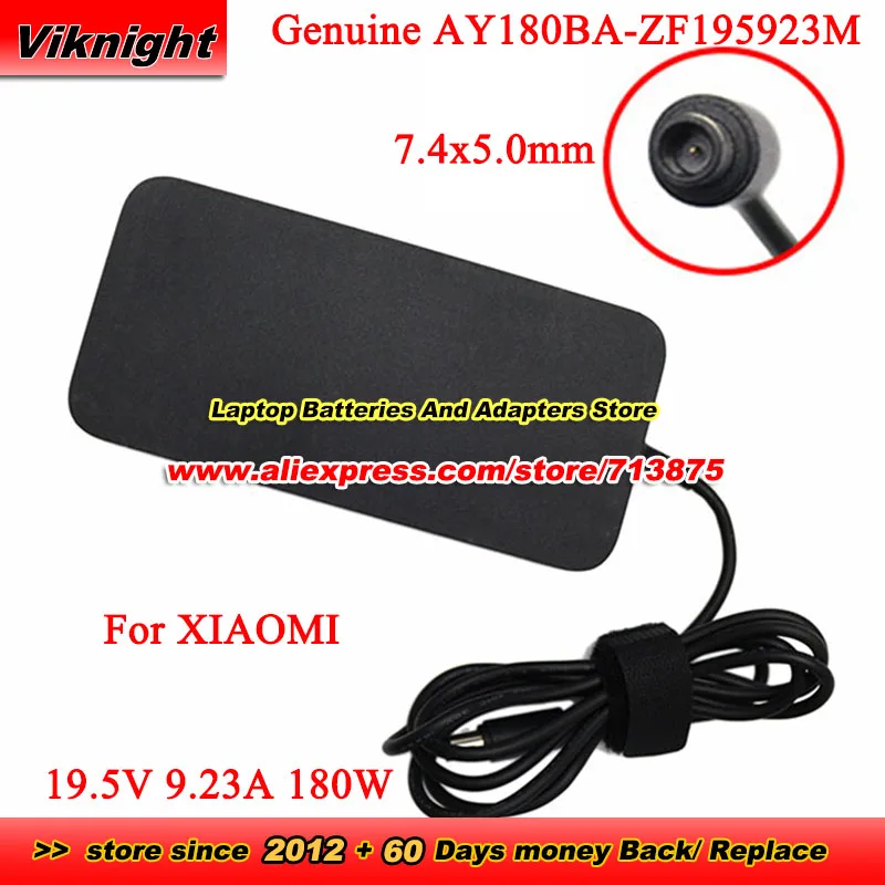 Genuine for XIAOMI AY180BA-ZF195923M AC Adapter 19.5V 9.23A 180W Power Supply 7.4x5.0mm with 1 pin in center Power Adapter
Genuine for XIAOMI AY180BA-ZF195923M AC Adapter 19.5V 9.23A 180W Power Supply 7.4x5.0mm with 1 pin in center Power Adapter